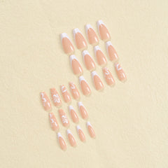 24pcs/Set Press On Nails JF0708