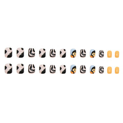 24pcs/Set Press On Nails W420