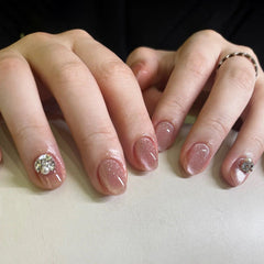 24pcs/Set Press On Nails JP2984