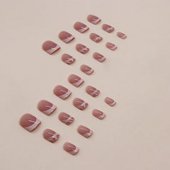 Weekly Deals 24pcs/Set Press On Nails W1088