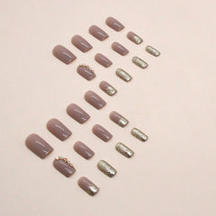 24pcs/Set Press On Nails Z774