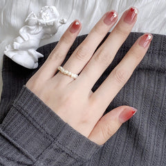 Nnatural & Flexible Press On Nails 24PCS/set HS-177