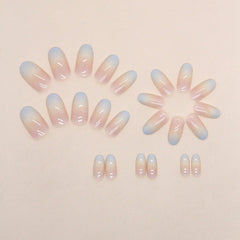 24pcs/Set Press On Nails W1091