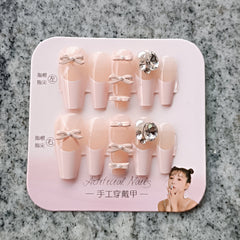 24pcs/Set Press On Nails CKRCZ207