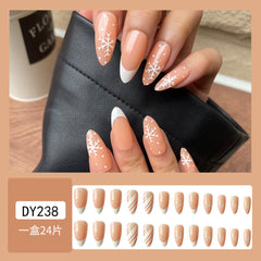 24pcs/Set Press On Nails DY238