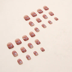 24pcs/Set Press On NailsZ603