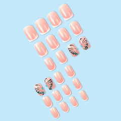 24pcs/Set Press On Nails DZ385-B7