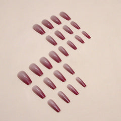 24pcs/Set Press On Nails W1332