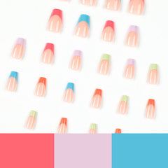 24pcs/Set Press On Nails JP2021