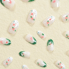 24pcs/Set Press On Nails JF0739