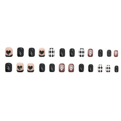 24pcs/Set Press On Nails R659