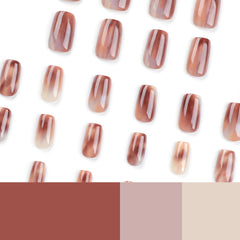 24pcs/Set Press On Nails JP2986