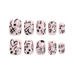 24pcs/Set Press On Nails JP2871