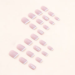 24pcs/Set Press On Nails W520