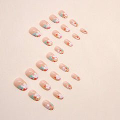 Weekly Deals 24pcs/Set Press On Nails W1257