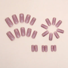 24pcs/Set Press On Nails W1229