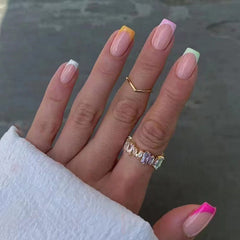 24pcs/Set Press On Nails W1150