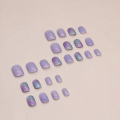 24pcs/Set Press On Nails W1484