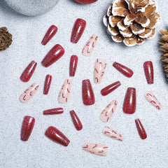 24pcs/Set Press On Nails JIA#397