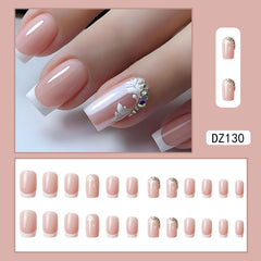24pcs/Set Press On Nails DZ130