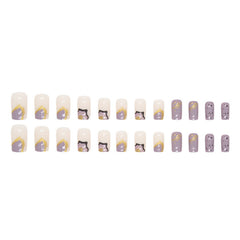 24pcs/Set Press On Nails W757