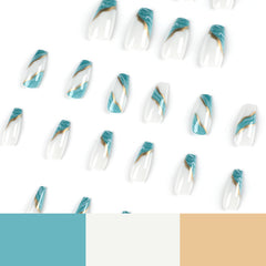 24pcs/Set Press On Nails JP2293