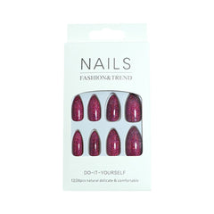 24pcs/Set Press On Nails JIA#445