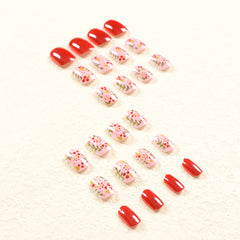24pcs/Set Press On Nails SN161
