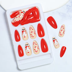 24pcs/Set Press On Nails JIA#409