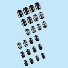 24pcs/Set Press On Nails F099