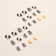 24pcs/Set Press On Nails W420