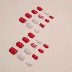 24pcs/Set Press On Nails W1368