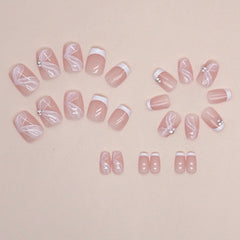 24pcs/Set Press On Nails Z786