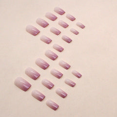 24pcs/Set Press On Nails W1165