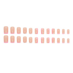 24pcs/Set Press On Nails W1221