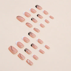 24pcs/Set Press On Nails Z644