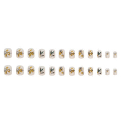 24pcs/Set Press On Nails W1073