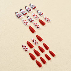 24pcs/Set Press On Nails SN179