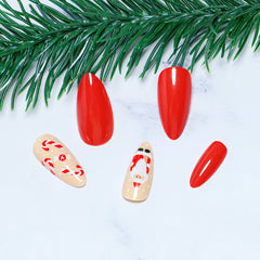 24pcs/Set Press On Nails JIA#409