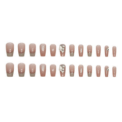 24pcs/Set Press On Nails Z826