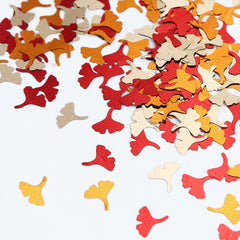 Autumn Maple Leaf Nail Glitter Sequins 3D Holographic Fall Nail Design Art Nails Sticker Decals for Acrylic Nails Decorations DIY