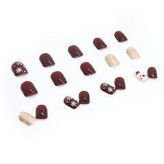 24pcs/Set Press On Nails R621