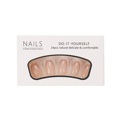 24pcs/Set Press On Nails BZ1214