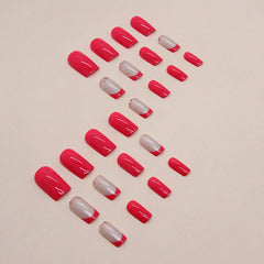 24pcs/Set Press On Nails W1189