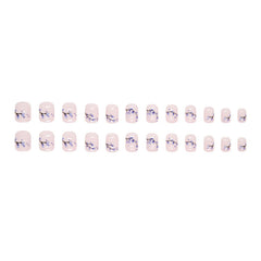 24pcs/Set Press On Nails W1048