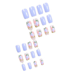 24pcs/Set Press On Nails SN055