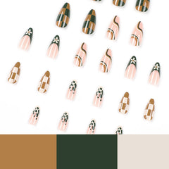 24pcs/Set Press On Nails JP2005