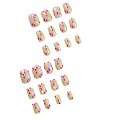 24pcs/Set Press On Nails SN003