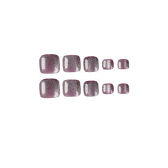Press On Toe nails Set 24pcs/set JP2311