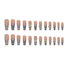 24pcs/Set Press On Nails Z821